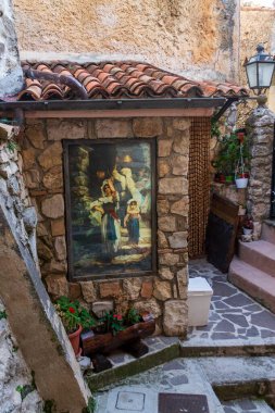 Cervara di Roma köyünün manzarası