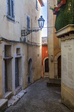 Cervara di Roma köyünün manzarası