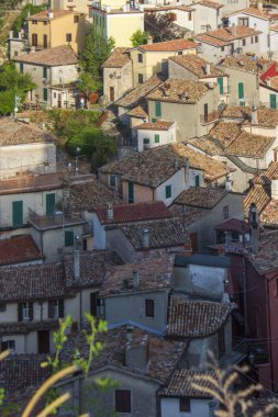 Cervara di Roma köyünün manzarası