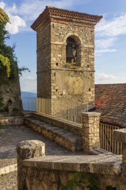 Cervara di Roma köyünün manzarası