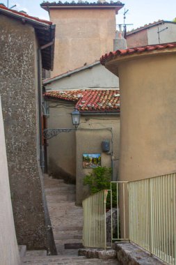 Cervara di Roma köyünün manzarası