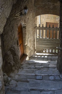 Toskana 'daki Pitigliano köyünün manzarası