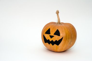 Festival Cadılar Bayramı Balkabağı. Yüz kupa