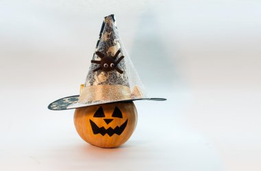 Festival Cadılar Bayramı Balkabağı. Yüz kupa