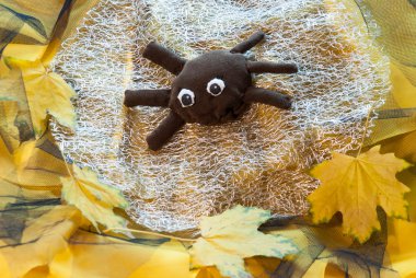 Komik zanaat Halloween örümcek