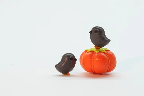 Cool Halloween juguetes de plástico aislar — Foto de Stock