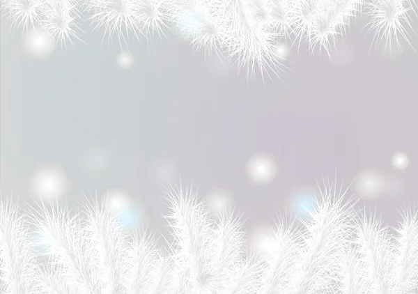 Gentle New Year's background — Stock Vector