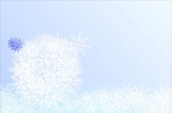 雪のお正月グッズ — ストック写真