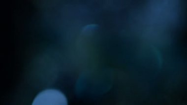 Mavi, bulanık, bokeh ışıklar arka plan - 1080p döngü