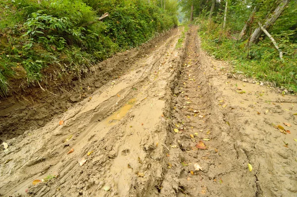 Extremo caminho fora da estrada 4x4 . — Fotografia de Stock