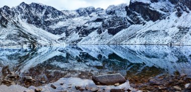 Panorama Tatra Dağları Czarny have üzerinden
