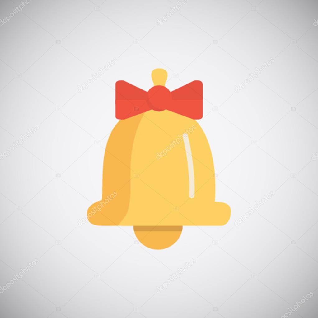 Golden Christmas Bell icon