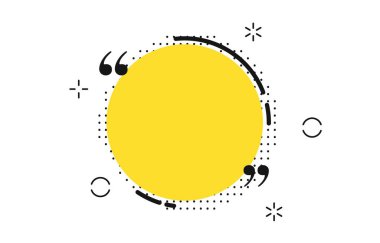 Tipografi tasarımının vektör illüstrasyonu. Remark metin kutusu şablon kavramı.