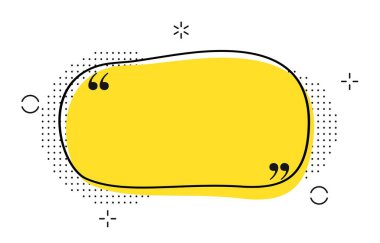 Tipografi tasarımının vektör illüstrasyonu. Remark metin kutusu poster şablonu kavramı.