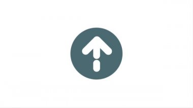 Sosyal medya beyaz üzerine Okları kaydırır.