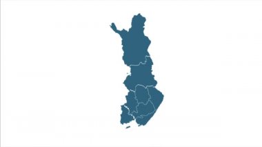 Finlandiya alfa kanallı animasyon haritası.