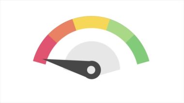 Memnuniyet seviyesi. İş konsepti videosu. Müşteri memnuniyeti anketi.