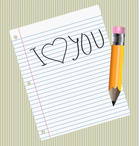 I Love you sign — Stock Vector