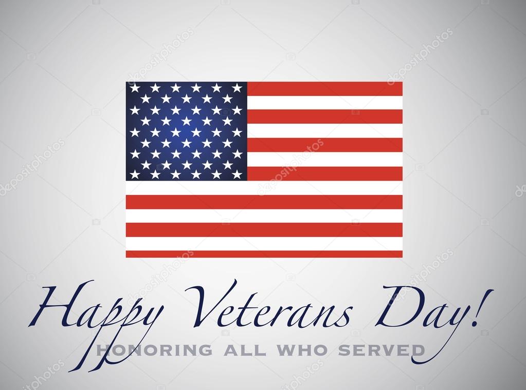 Happy veterans day. Honoring all who served