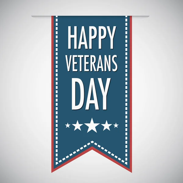С Днем ветеранов в США! — стоковый вектор
