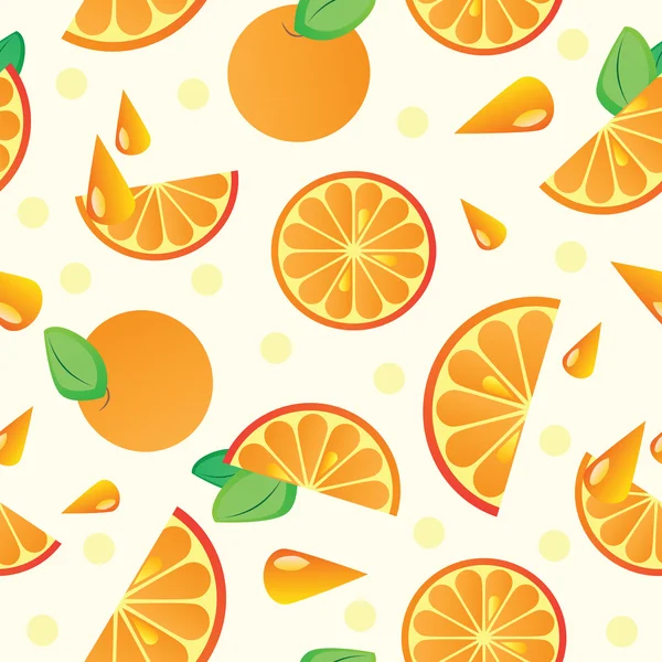 Vector orange pattern — Stockvector