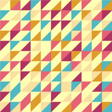 Geometrik arka plan, vektör çizim