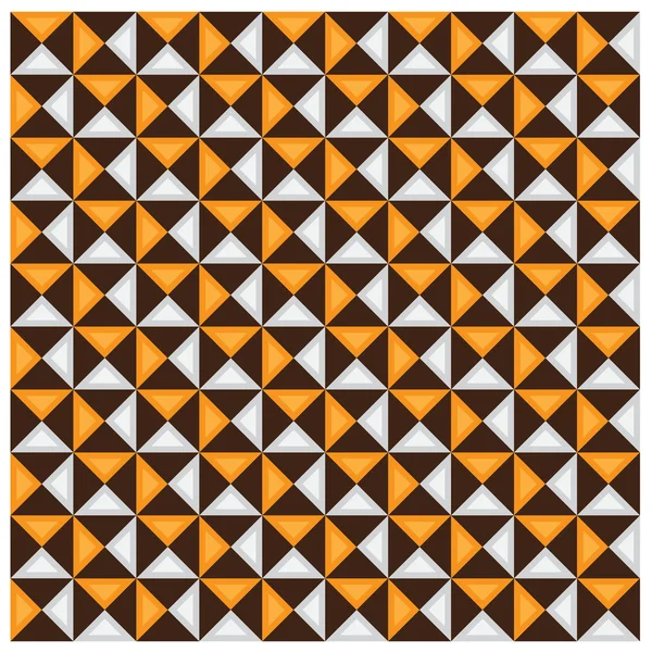 Quadrato sfondo astratto con elemento triangolo — Vettoriale Stock