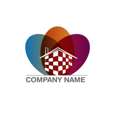Gayrimenkul Lüks logo tasarım şablonu