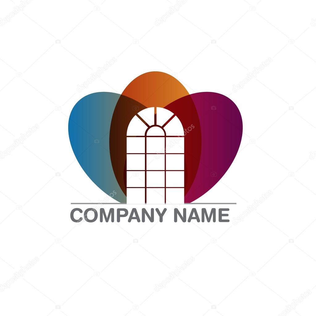 Design vector windows logo element