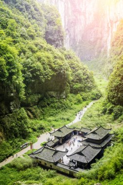 Çin dünya miras manzara vadide