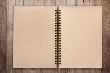 Defter Not Defteri sayfası resim vintage kavramı