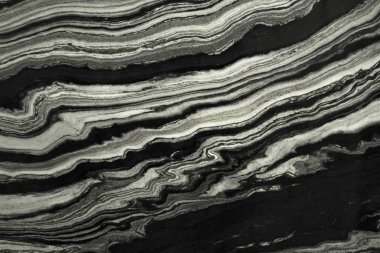 soyut mermer siyah-beyaz renk dalga deseni dokusu arkaplanı