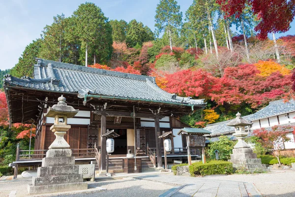 Kyoto Japan Herbstblattfarbe Yoshiminedera Tempel Kyoto Japan Der Tempel Wurde — Stockfoto