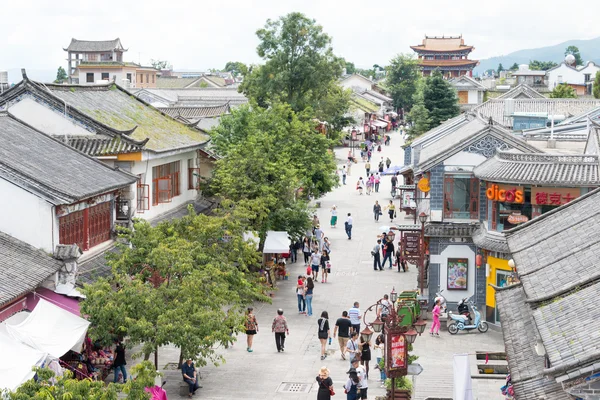 Dali, china - 31. aug 2014: dali altstadt. ein berühmtes Wahrzeichen in t — Stockfoto