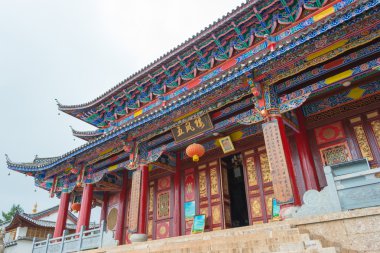 Lijiang, Çin - Eylül 7 2014: fuguo Manastırı. ünlü bir manastır baisha, lijiang, yunnan, Çin.