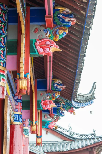 LIJIANG, CHINA - SEP 7 2014: Monasterio de Fuguo. un famoso monasterio en Baisha, Lijiang, Yunnan, China . — Foto de Stock