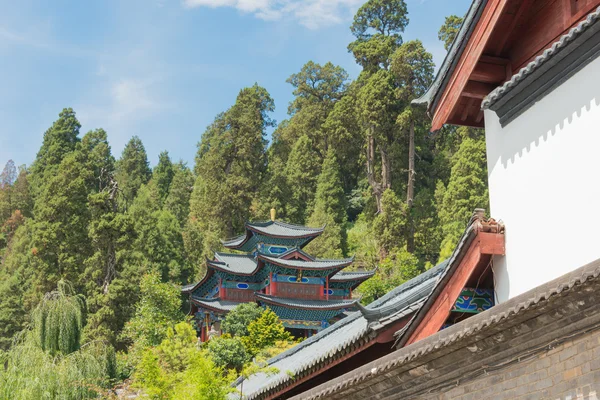 Lijiang, Chiny - wrzesień 5 2014: dach na starym mieście w lijiang (wpisanego na listę Światowego Dziedzictwa UNESCO). sławny w lijiang, yunnan, Chiny. — Zdjęcie stockowe