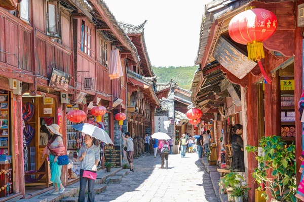 麗江、中国 - 9 月 5 2014年: 古い町の lijiang(unesco world he — ストック写真