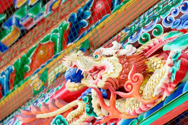 HUZHU, CHINA - Jul 7 2014: Statue at Gonlung Champa Ling(Youningsi). a famous Monastery in Huzhu, Qinghai, China. — Stock Photo, Image