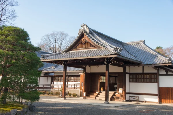 Kyoto, Japonya - jan 11 2015: kan-içinde-no-miya residence sitesi kyoto gyoen Bahçe. ünlü bir ören kyoto Antik şehir, Japonya. — Stok fotoğraf