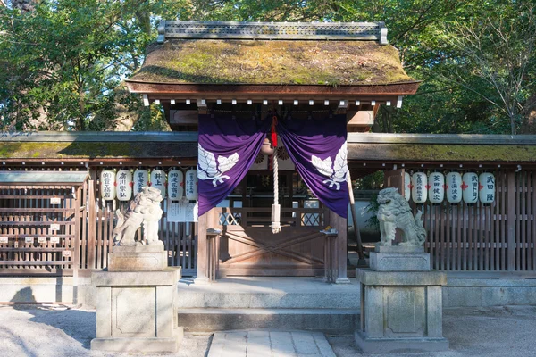 КЁТО, Япония - 11 января 2015: Храм Мунаката в саду Киото Гёэн. известное историческое место в древнем городе Киото, Япония . — стоковое фото