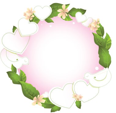 Romantik bahar arka plan