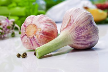 sarımsak baharat ile