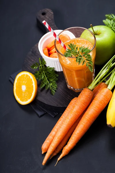 Havuç portakal smoothie.