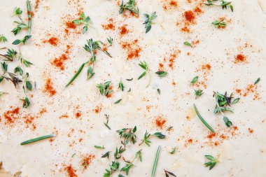 Peynirli pasta hamur