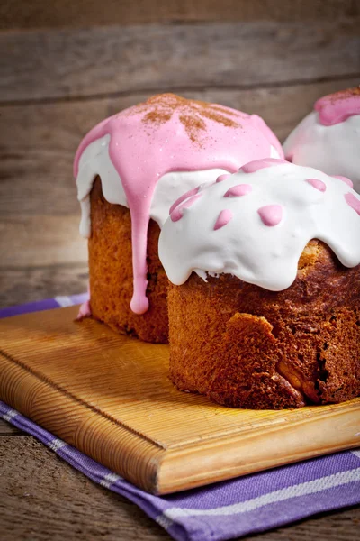 Pastel de Pascua con hielo — Foto de Stock