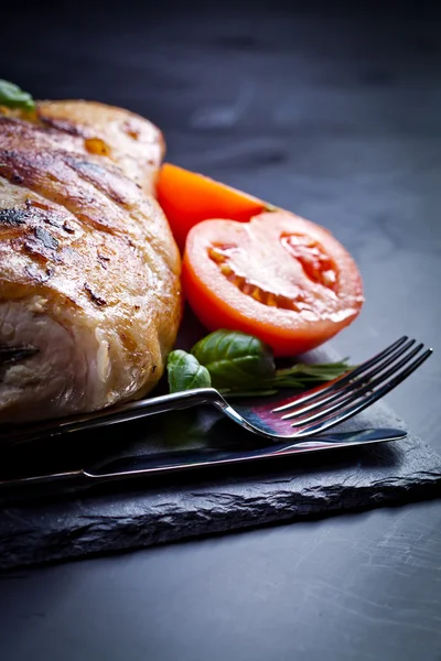 Bacon block boiled in low temperature — Stock Photo, Image