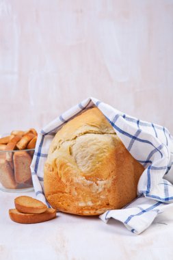 ev yapımı ekmek havlu