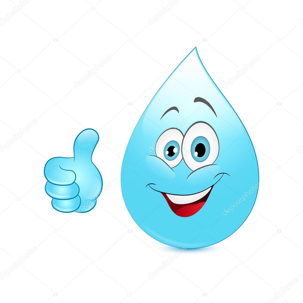 Dibujos Animados De Gota De Agua — Vector De Stock © Jonatan08 56080129