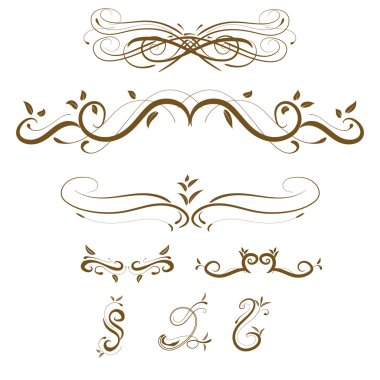 vektör girdap süsleme